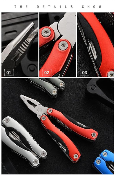 9 In 1-Multi-Function Folding Plier with FREE DELIVERY