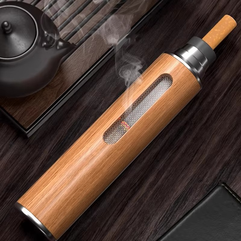 Portable Car Ashtray – No More Mess or Falling Ash, Keep Your Car Clean While Smoking