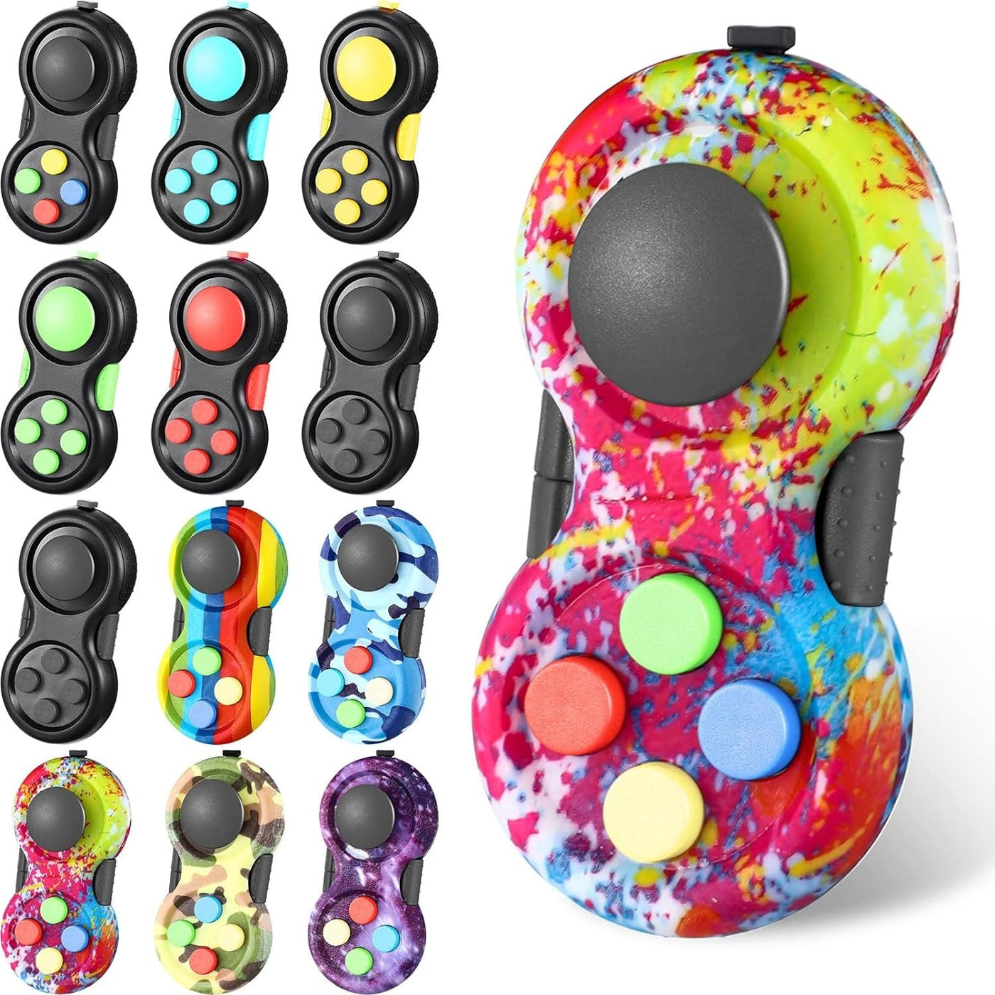 Fidget Pad Retro Classic Fidget Controller (2 Pieces Random)