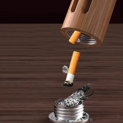 Portable Car Ashtray – No More Mess or Falling Ash, Keep Your Car Clean While Smoking