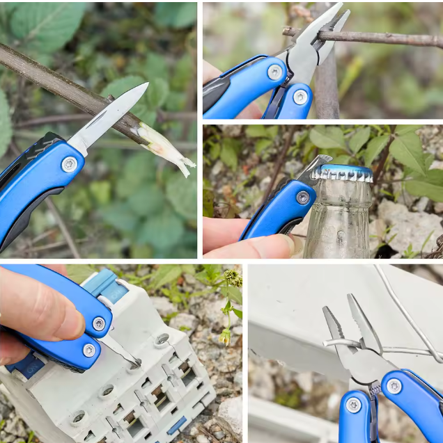 9 In 1-Multi-Function Folding Plier with FREE DELIVERY