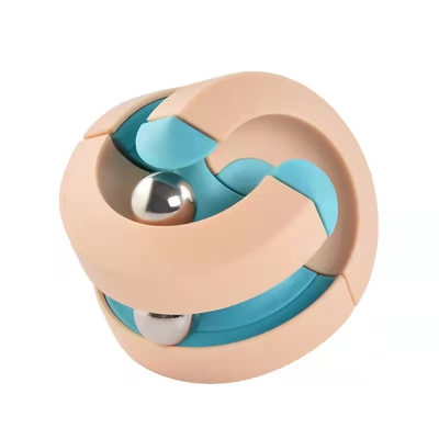 Decompression Orbit Ball Cube – Anti-Stress Fidget Toy for Kids and Teens (2 Random Colors)