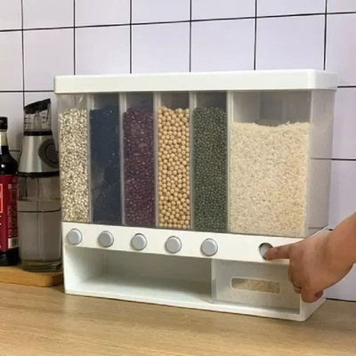 10 kg Wall-Mounted Dry Food Dispenser with FREE DELIVERY 30% OFF